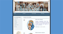 Desktop Screenshot of marianki.duchaswietego-kk.pl